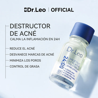 Loción secante para el tratamiento del acné