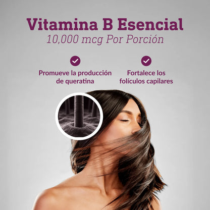 Vitaminas para el crecimiento del cabello
